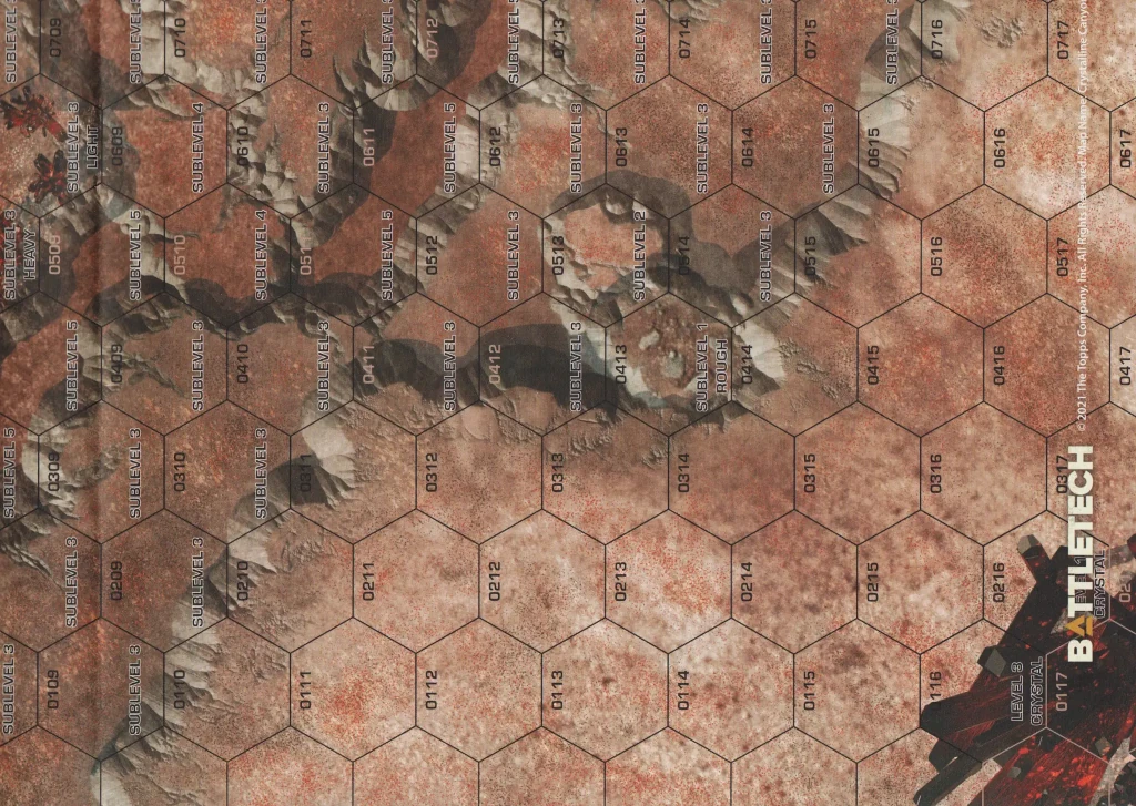 Battletech map.